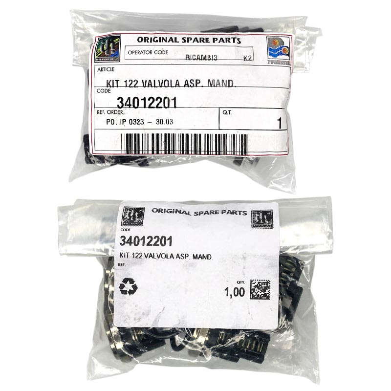 Interpump Group Pump Seals Kit 122